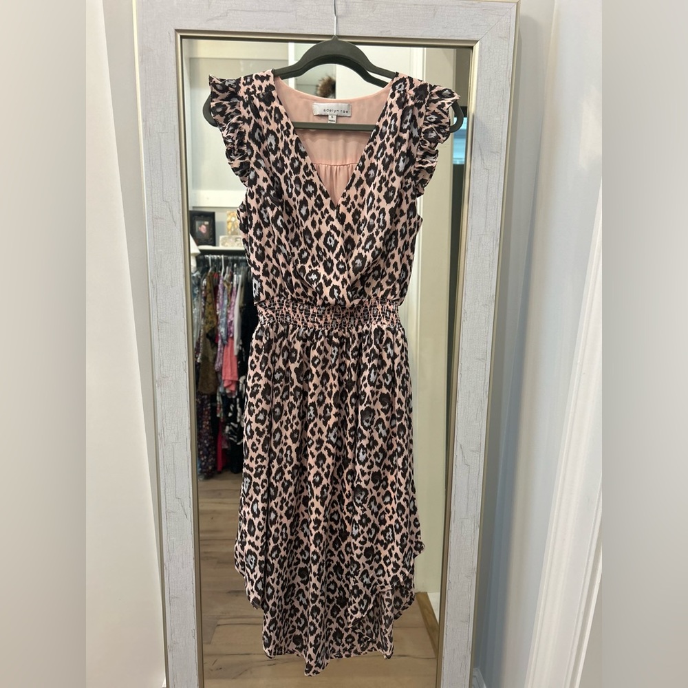 Pink Leopard dress